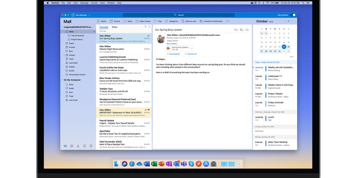 mac for outlook latest version number